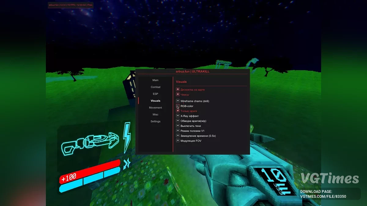 Ultrakill — [OnUpdate] Mod de trucos con editor de guardado [ACTUALIZACIÓN: 21/05/2025]