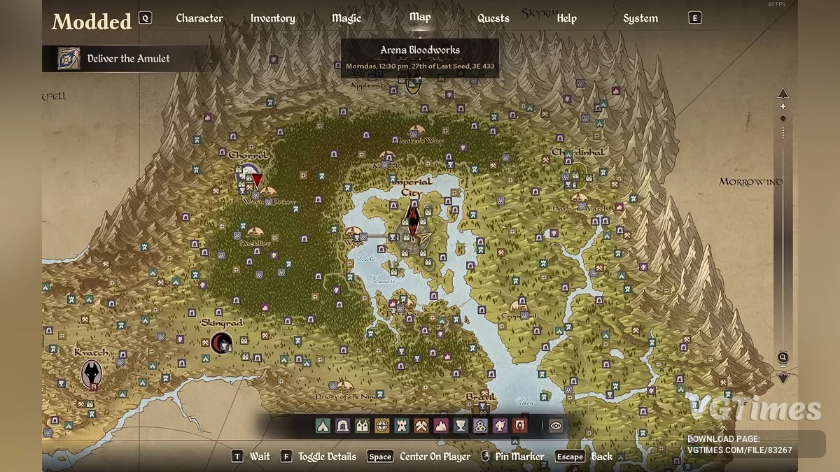 The Elder Scrolls 4: Oblivion Remastered — Peta Dunia yang Ditingkatkan