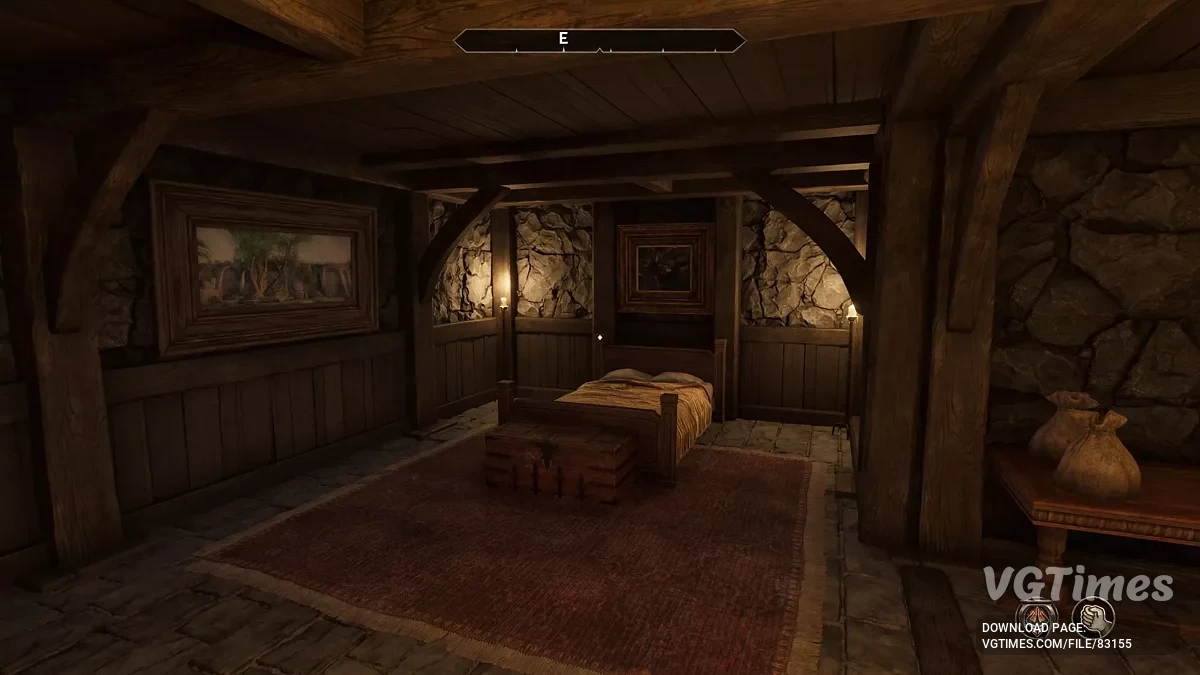 The Elder Scrolls 4: Oblivion Remastered — Casa melhorada em Bruma
