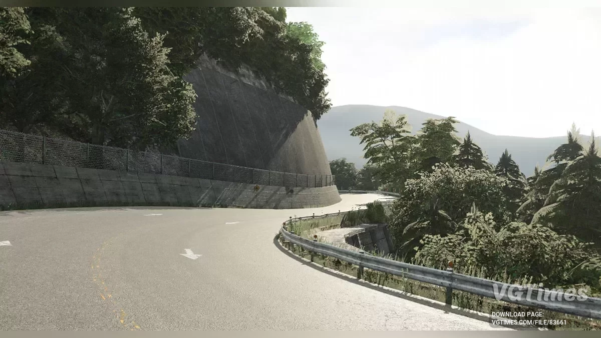 BeamNG.drive — Usui Geçidi, Gunma İli v1.0 (0.35.x)