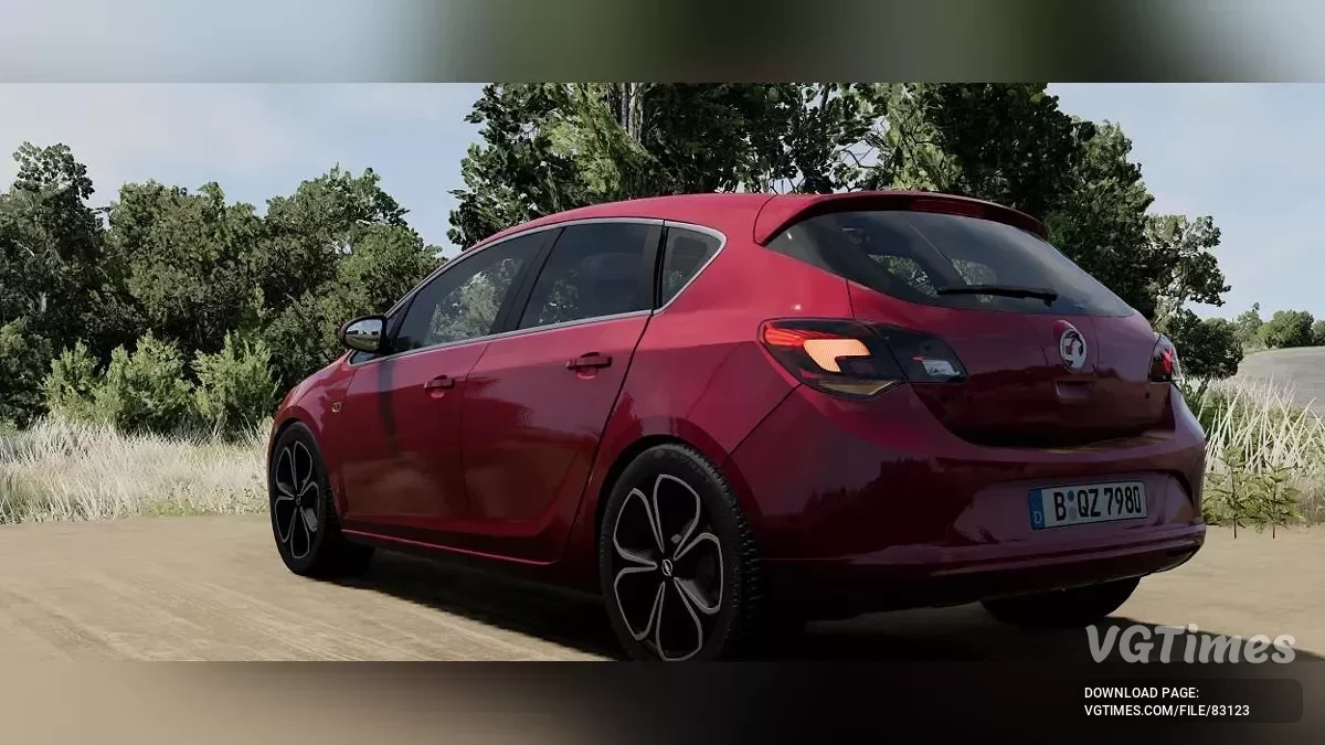 BeamNG.drive — Vauxhall Astra (J) v1.0 (0.35.x)
