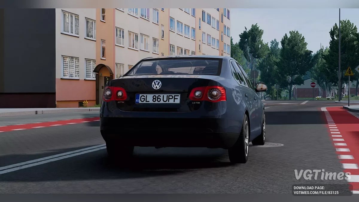 BeamNG.drive — Volkswagen Jetta V 2005-2010 v3.2 (0.35.x)