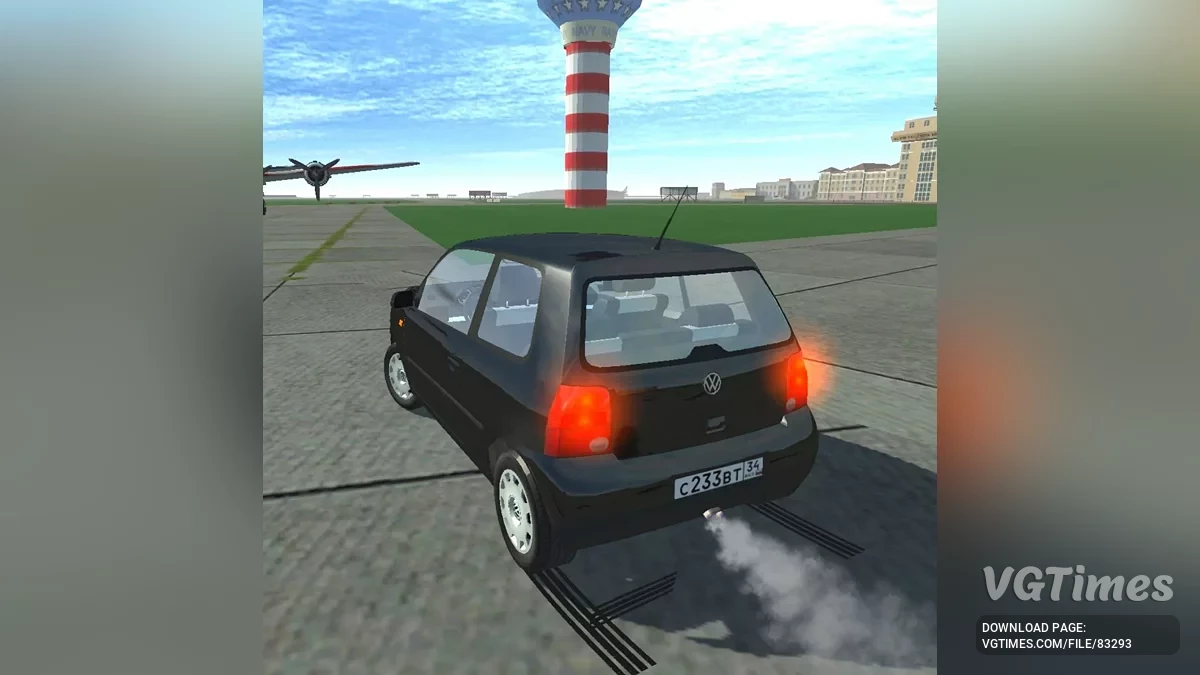 Simple Car Crash Physics Sim — Volkswagen Lupo