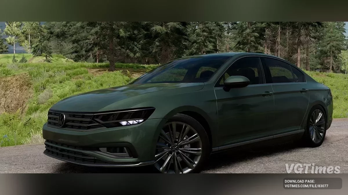 BeamNG.drive — Volkswagen Passat (B8) v1.0 (0.35.x)