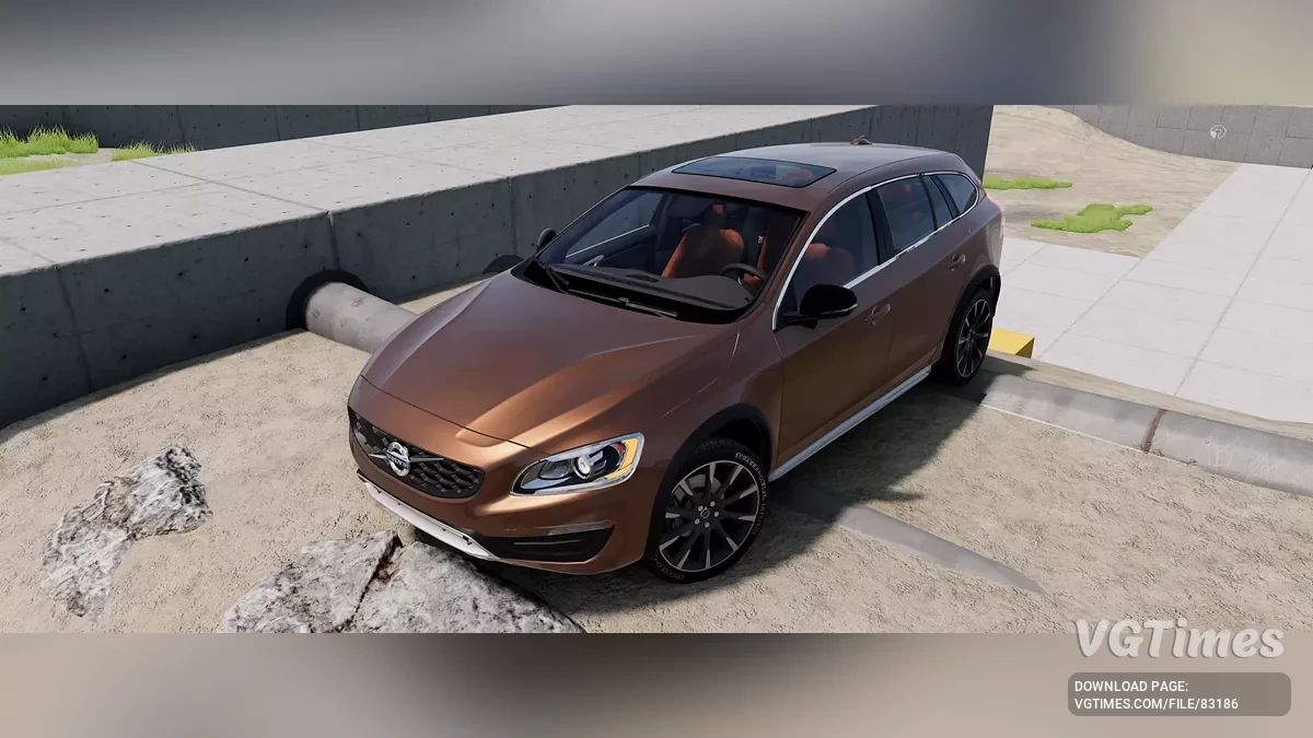 BeamNG.drive — Volvo S60 P3 (2010-18) Редакція v1.0 (0.35.x)