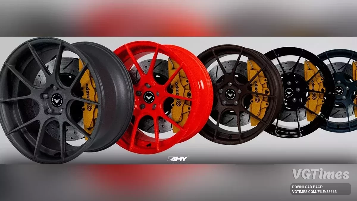 BeamNG.drive — Vorsteiner VFE-401 Tekerlek Paketi v1.0 (0.35.x)