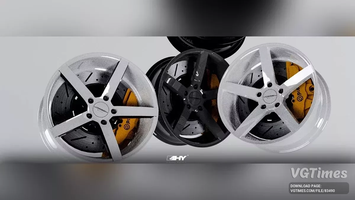 BeamNG.drive — Vossen CV-3 WheelPack v1.0 (0.35.x)