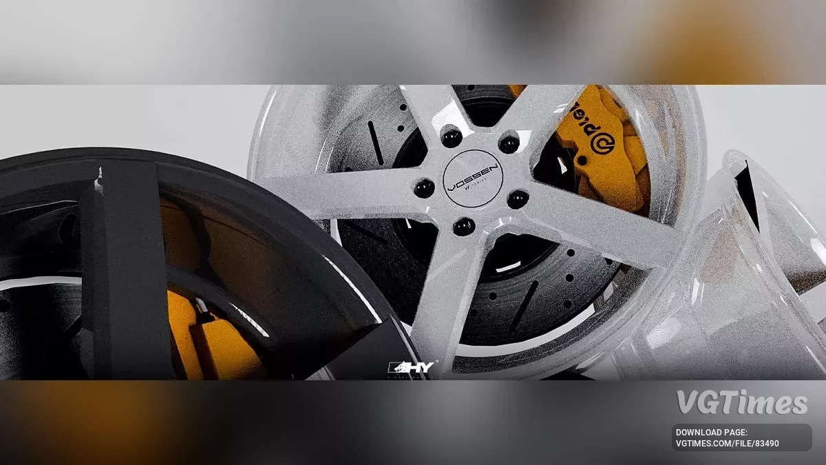 BeamNG.drive — Vossen CV-3 WheelPack v1.0 (0.35.x)