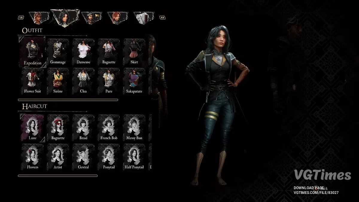 Clair Obscur: Expedition 33 — Todas as roupas desbloqueadas