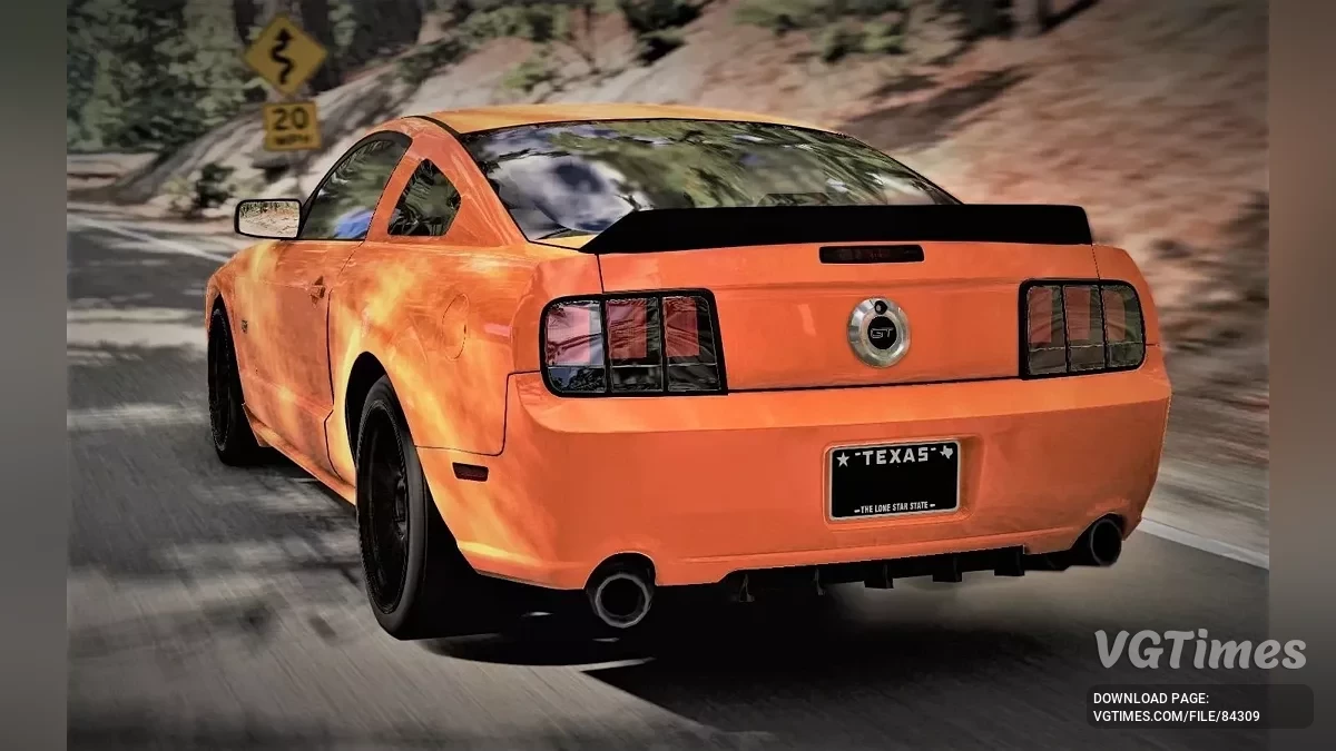 BeamNG.drive — 2005 Ford Mustang (5-е покоління) (0.35.x)