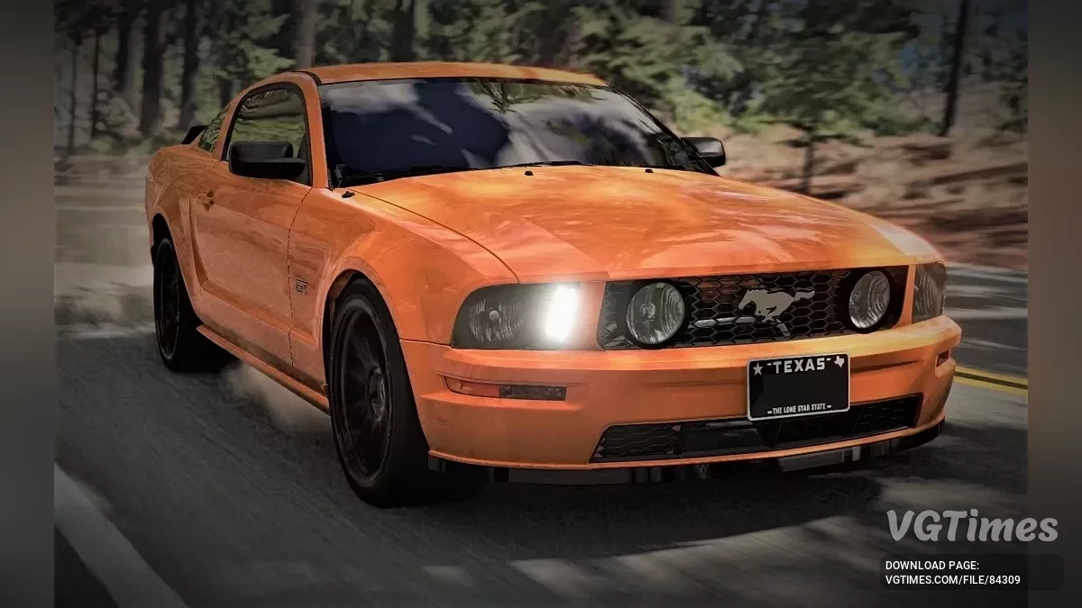 BeamNG.drive — 2005 Ford Mustang (5-е покоління) (0.35.x)