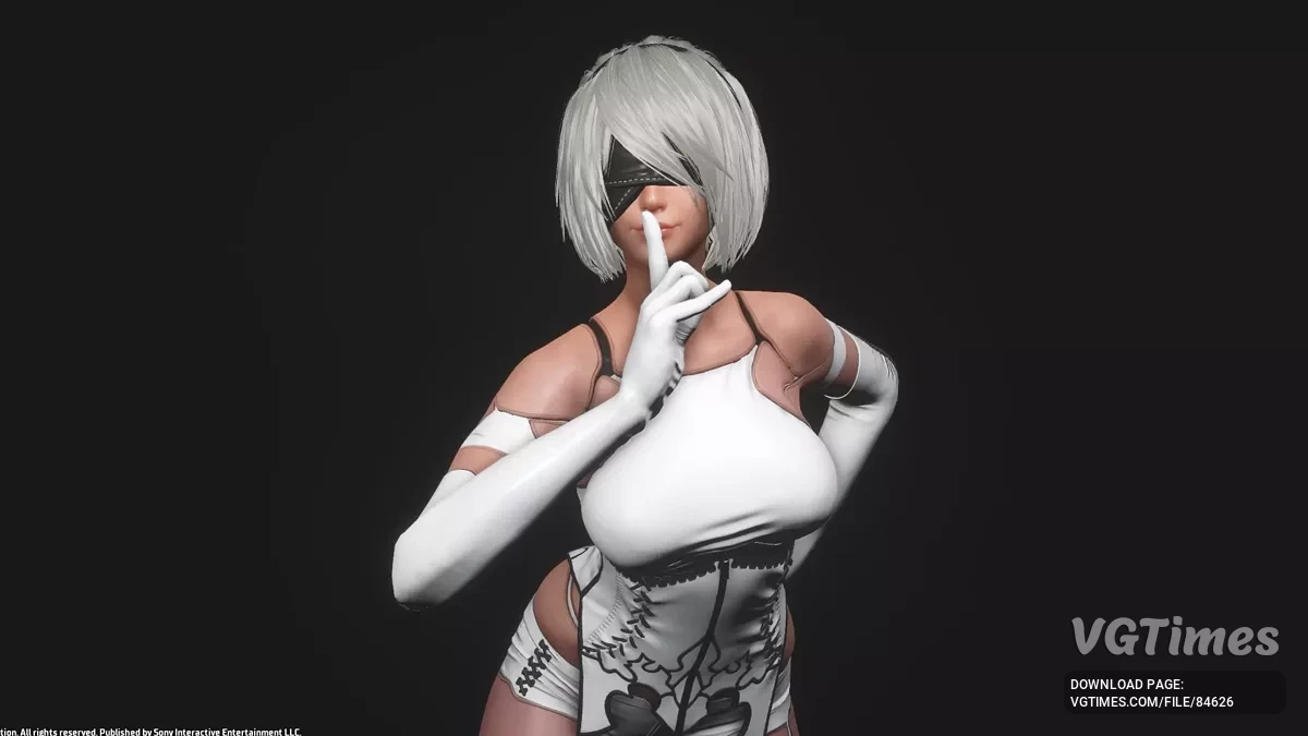 Stellar Blade — White YoRHa A2 Suit