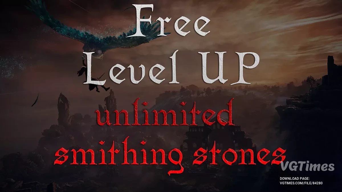 Elden Ring Nightreign — Free level ups and unlimited smithing stone