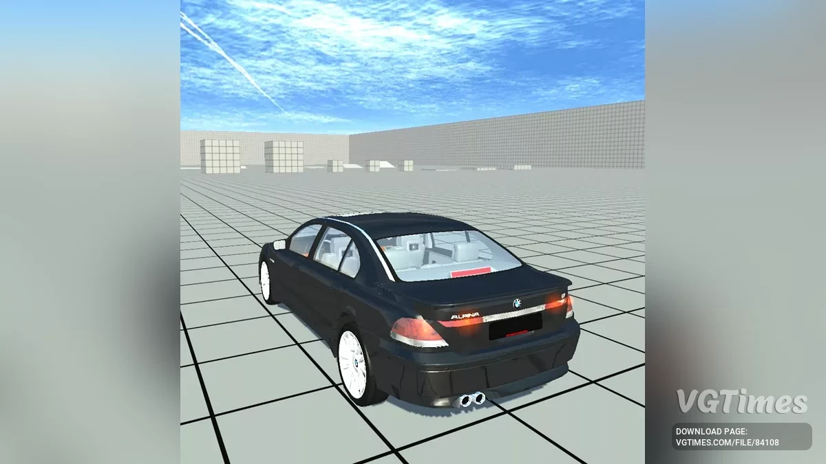 Not Simple Car Crash — BMW 760 li alpina b7