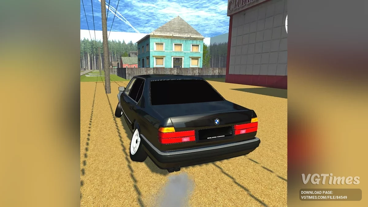 Simple Car Crash Physics Sim — BMW E32 вуличний та стандартний