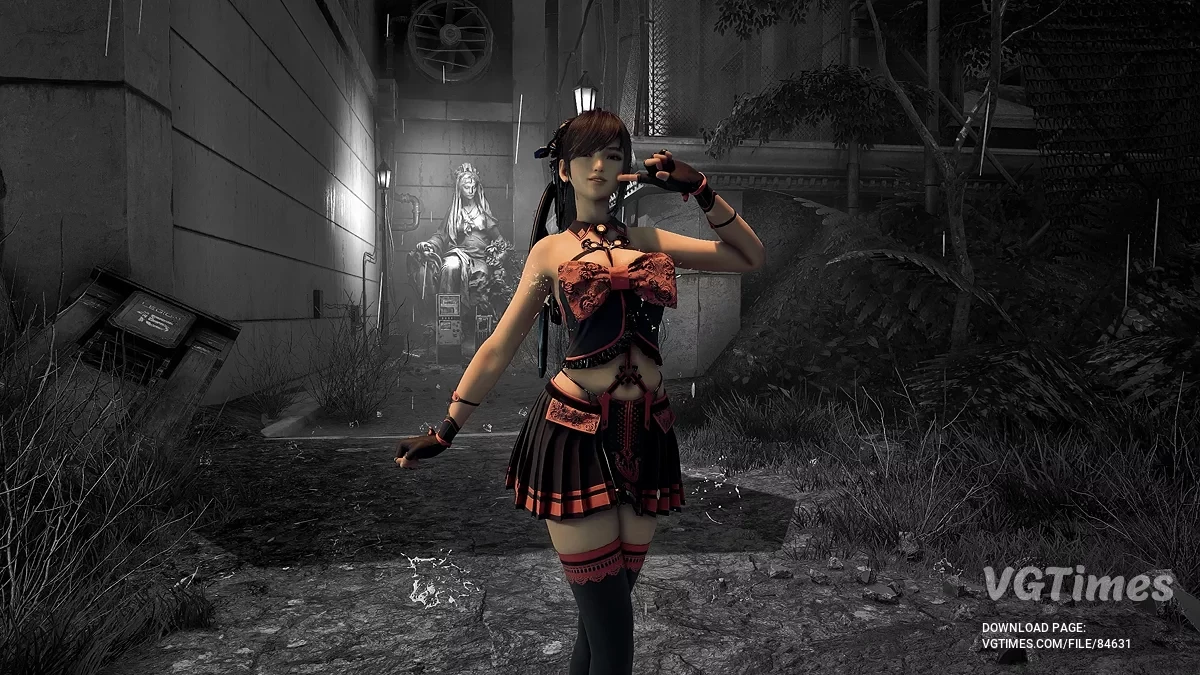 Stellar Blade — Black Resonant Outfit