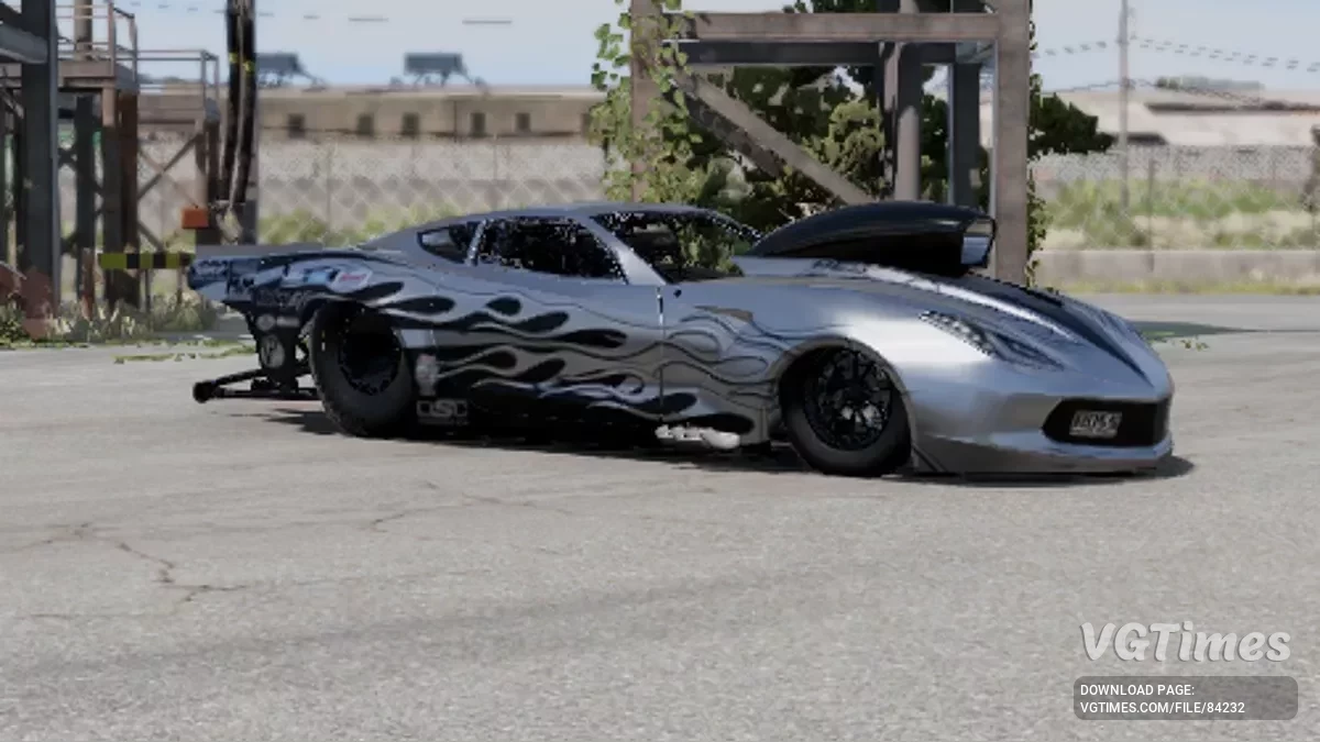 BeamNG.drive — Mod de óxido nitroso Pro v1.0 (0.35.x) para Corvette C7