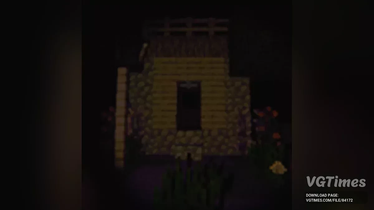 Aldea del juego Minecraft