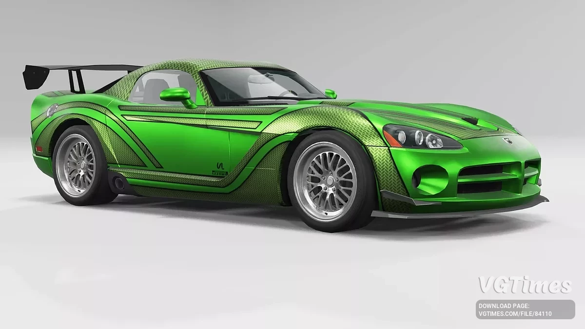 BeamNG.drive — Dodge Viper 2006-2011 v3.0 Yeniden Yapıldı (0.35.x)