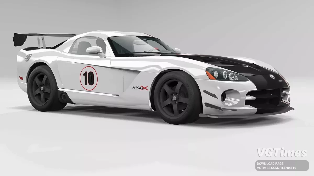 BeamNG.drive — Dodge Viper 2006-2011 v3.0 Yeniden Yapıldı (0.35.x)