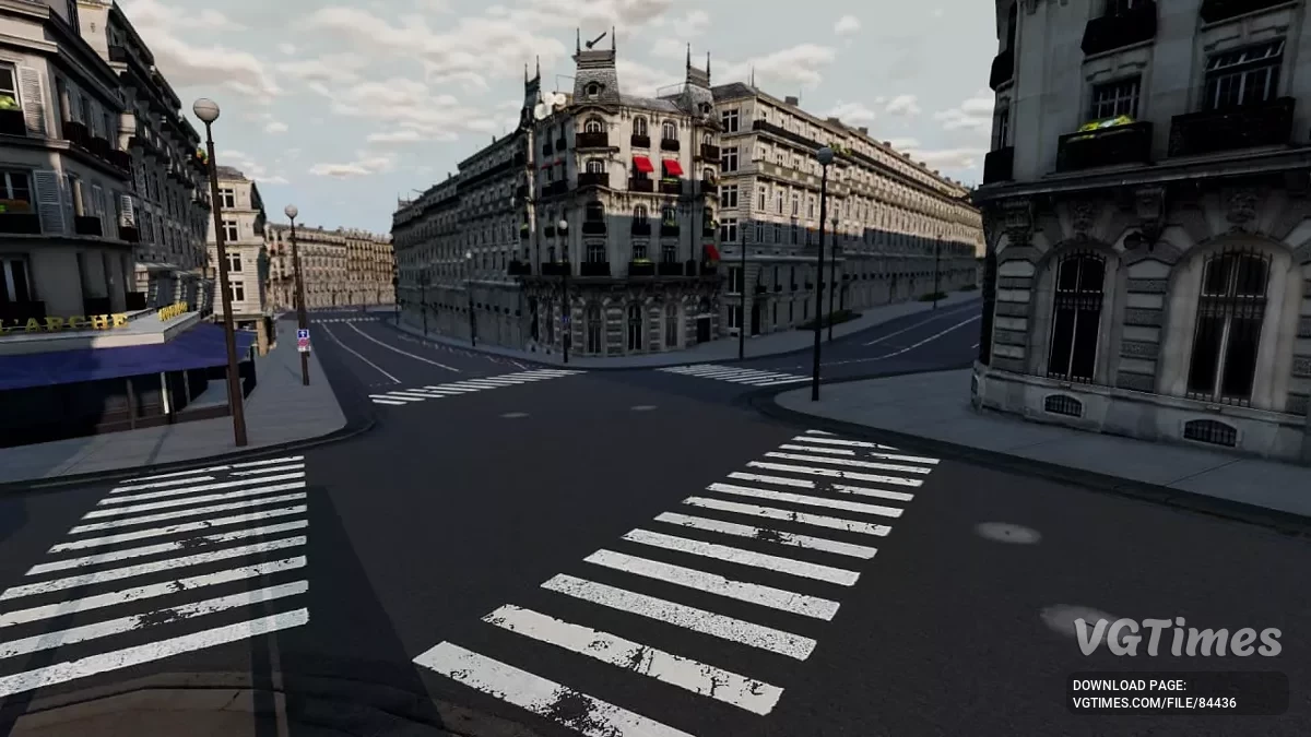 BeamNG.drive — Pusat Kota Paris, Prancis v1.0 (0.35.x)