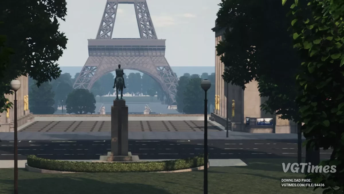 BeamNG.drive — Pusat Kota Paris, Prancis v1.0 (0.35.x)