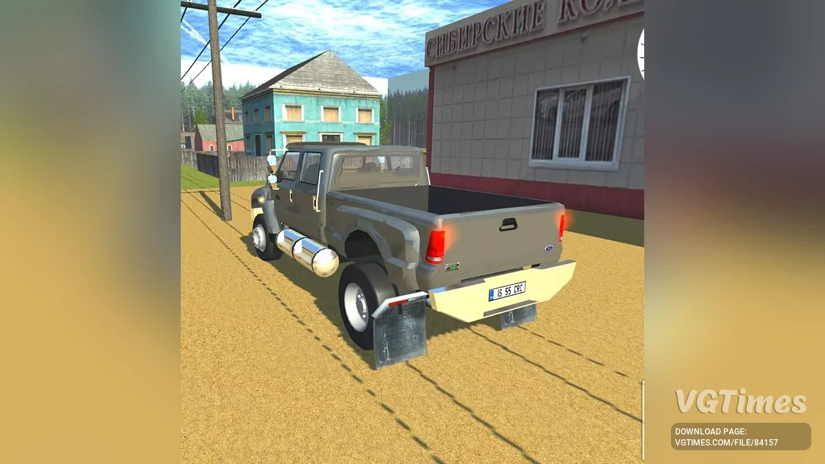 Simple Car Crash Physics Sim — Ford F-650 XLT Super Duty