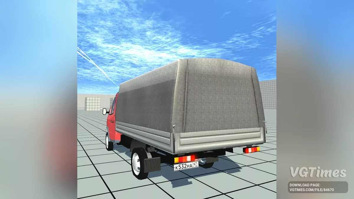 Not Simple Car Crash — ГАЗ 3302 з тентом