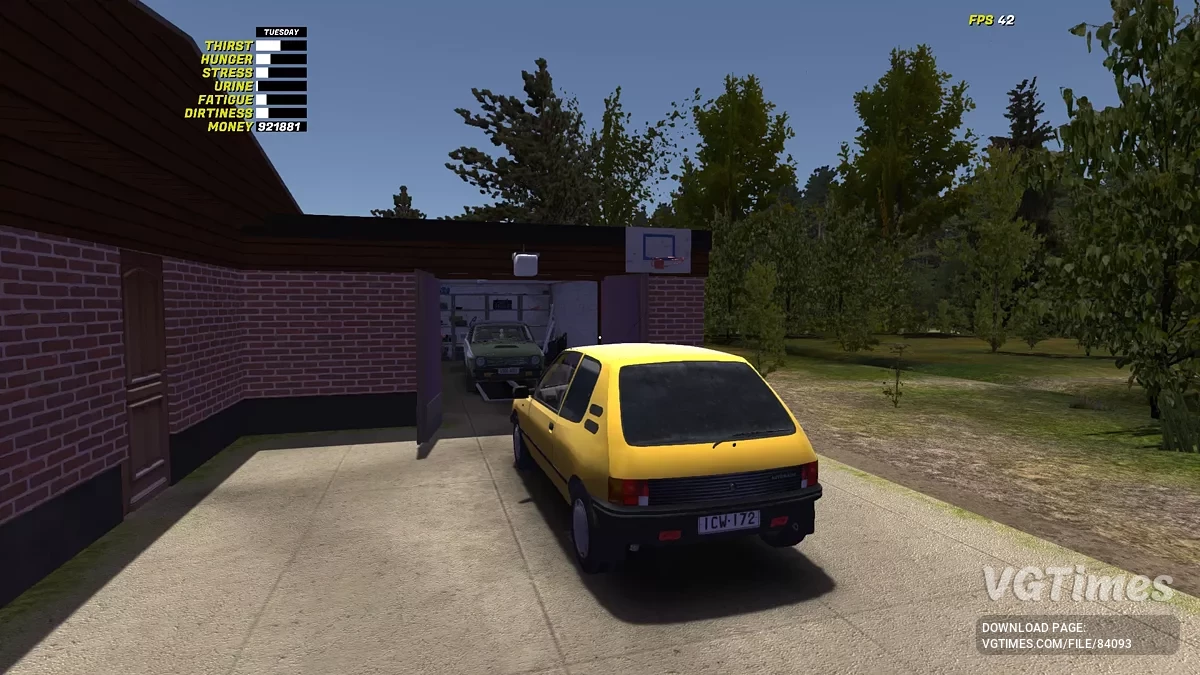 My Summer Car — GT Satsuma com mods e tuning de Panier