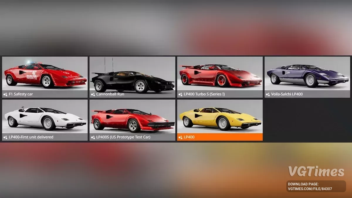 BeamNG.drive — Оновлений Lamborghini Countach (0.35.x)