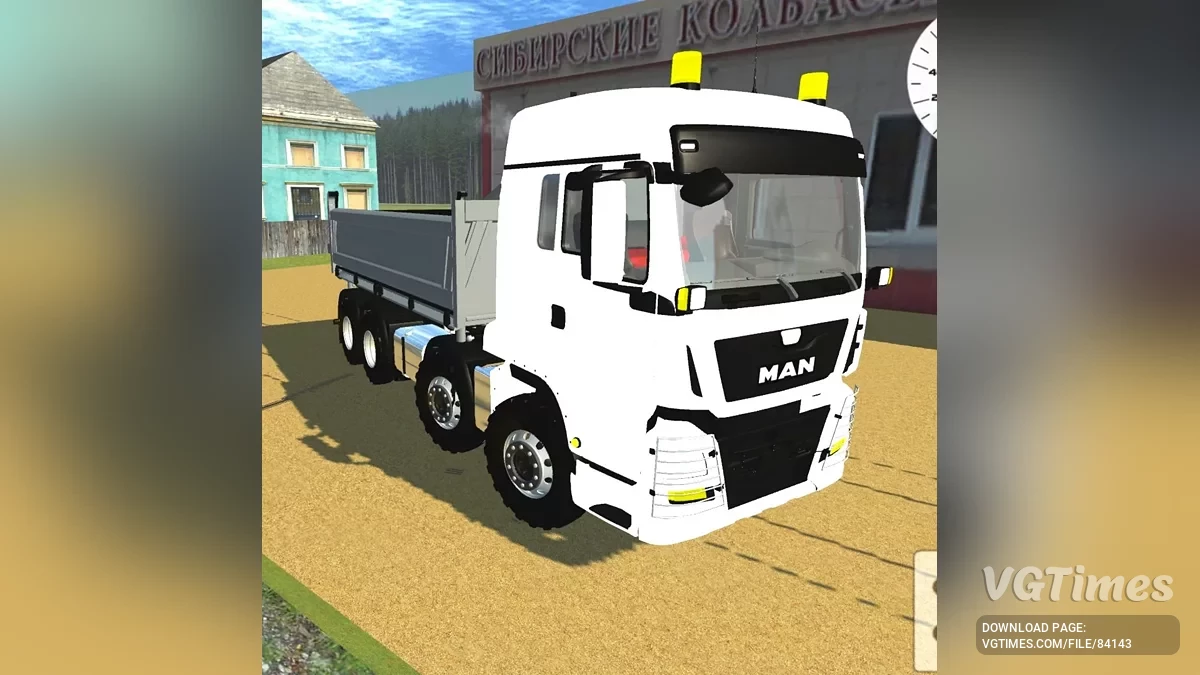 Simple Car Crash Physics Sim — Hombre TGS 8x4