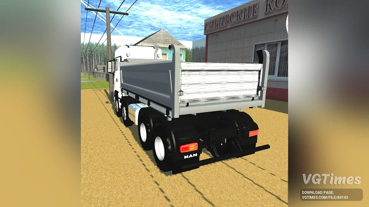 Simple Car Crash Physics Sim — Caminhão Man TGS 8x4