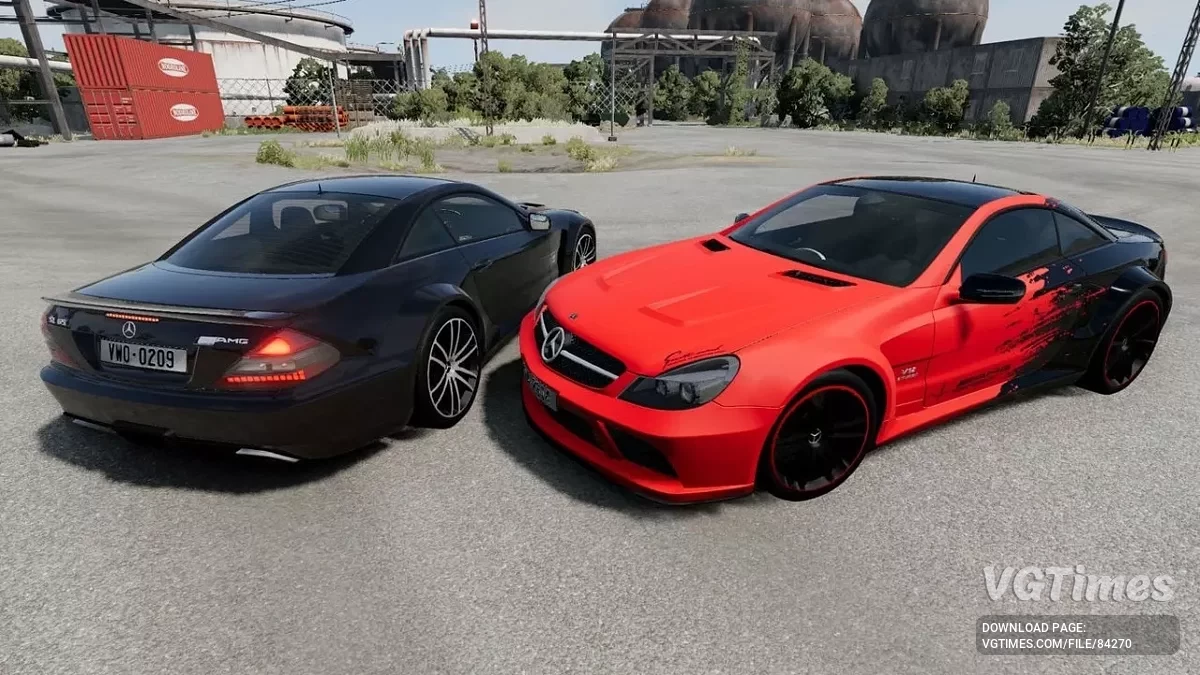 Mercedes-Benz SL65 AMG Black Series New v1.7 (0.35.x)