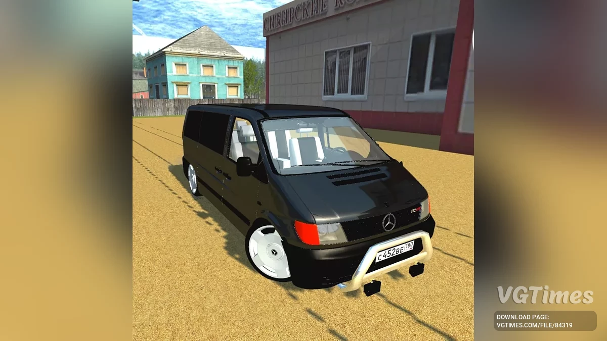 Simple Car Crash Physics Sim — Mercedes-Benz Vito 2002