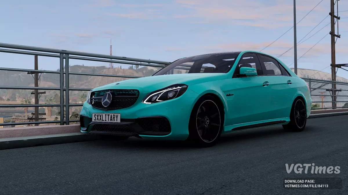 Mercedes Serie E63 W212, AMG v1.0