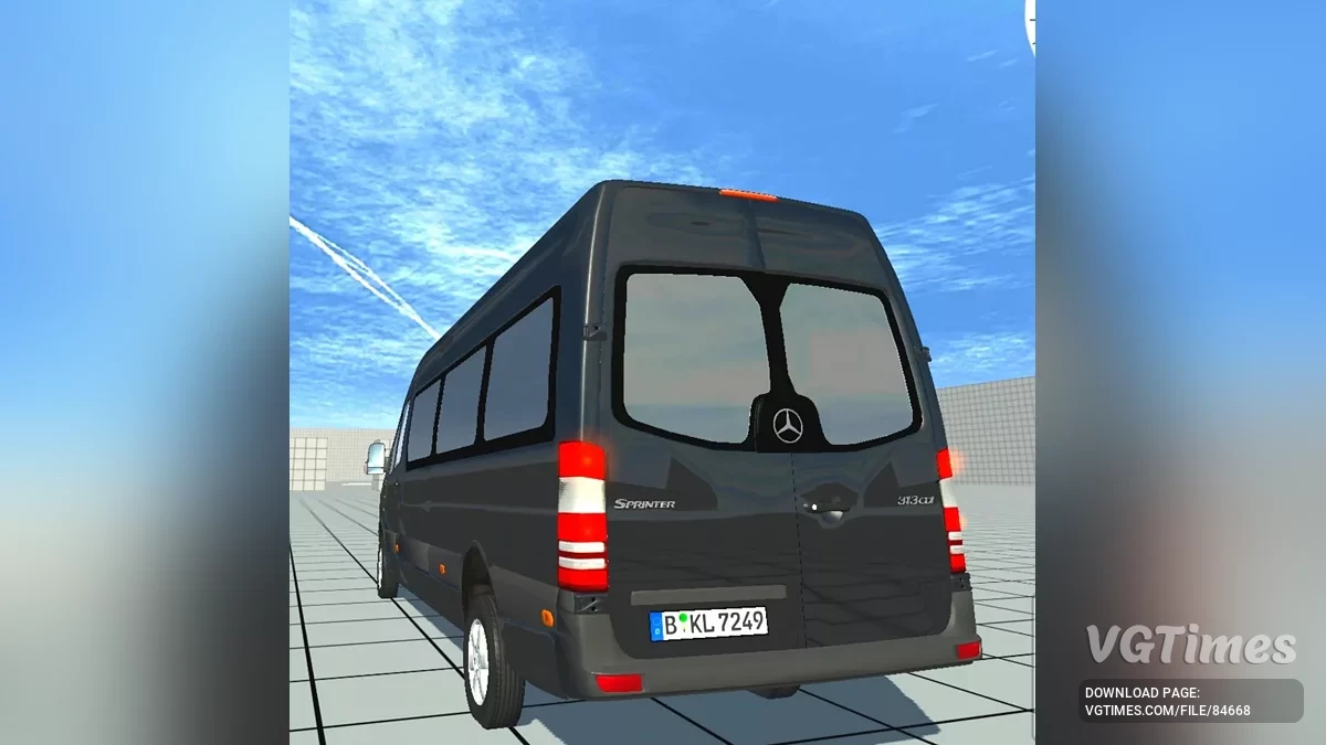 Not Simple Car Crash — Mercedes Sprinter