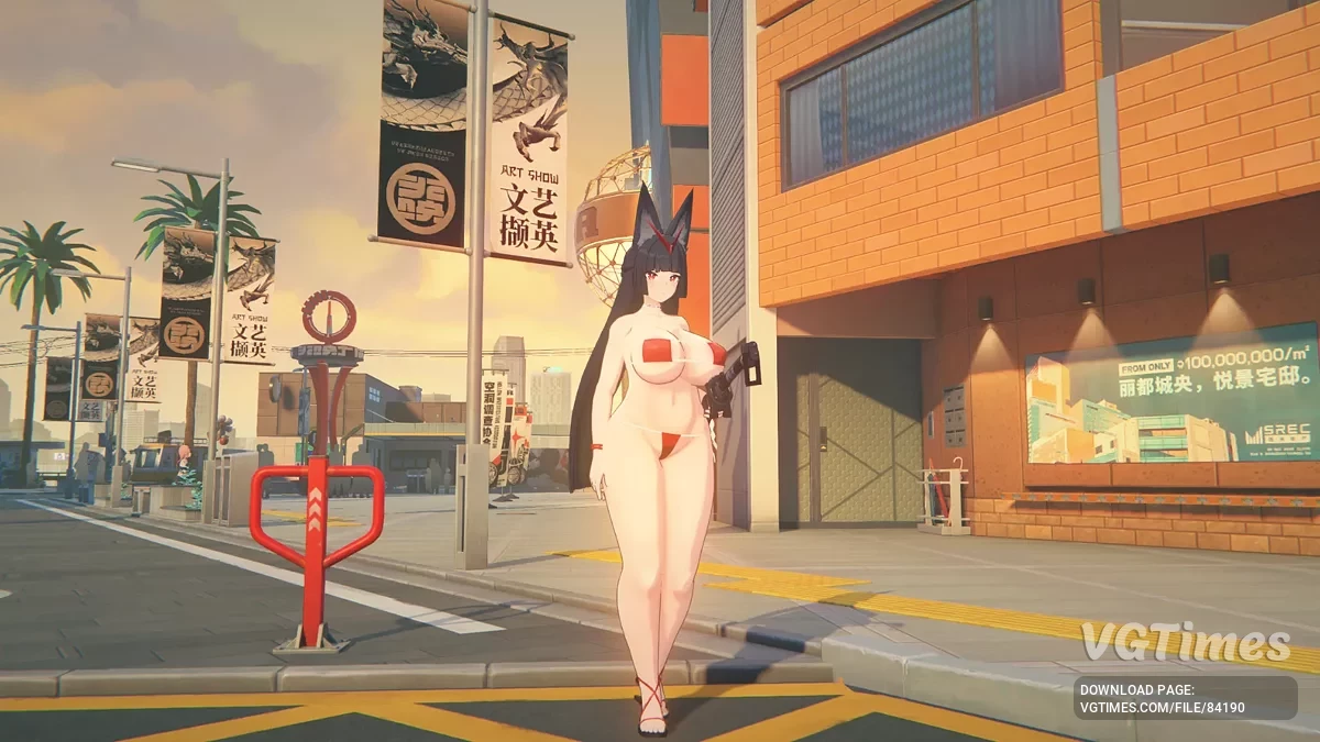 Zenless Zone Zero — Miyabi con gran culo y tetas