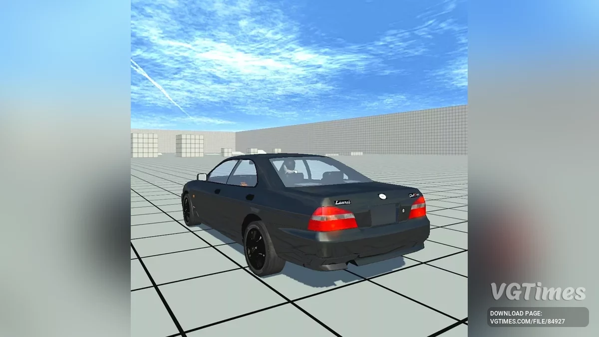 Not Simple Car Crash — Nissan Laurel C35