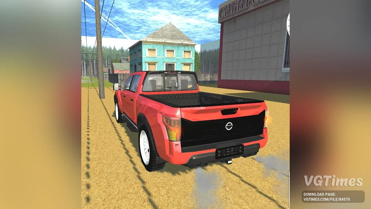 Simple Car Crash Physics Sim — Nissan Titan 2017