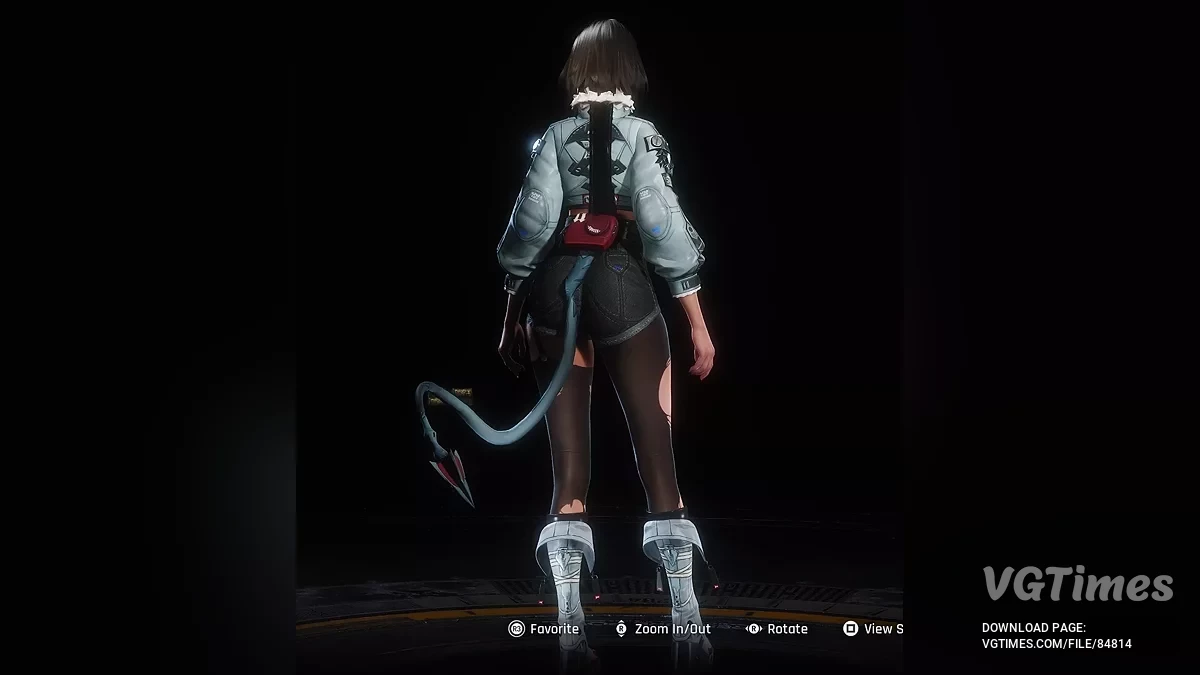 Stellar Blade — Roupa e penteado de Jane Doe