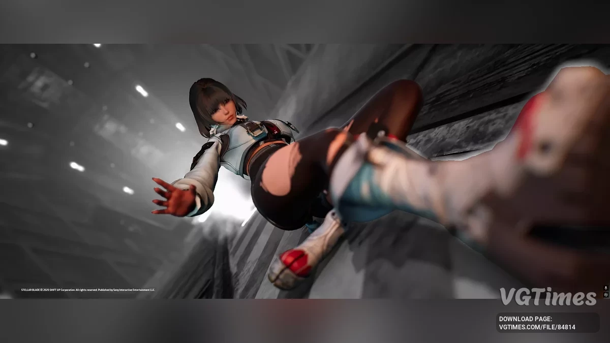 Stellar Blade — Roupa e penteado de Jane Doe
