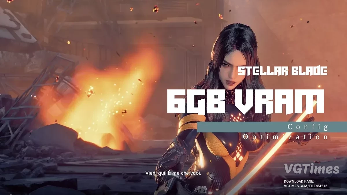 Stellar Blade — Optimización para 6 - 12 GB de memoria de vídeo