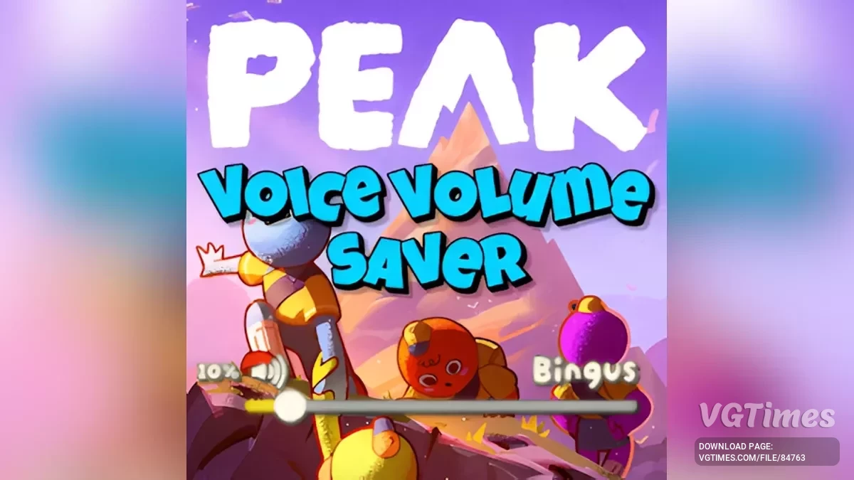 Peak — Ahorro de volumen de voz PEAK: ajusta el volumen de tus amigos