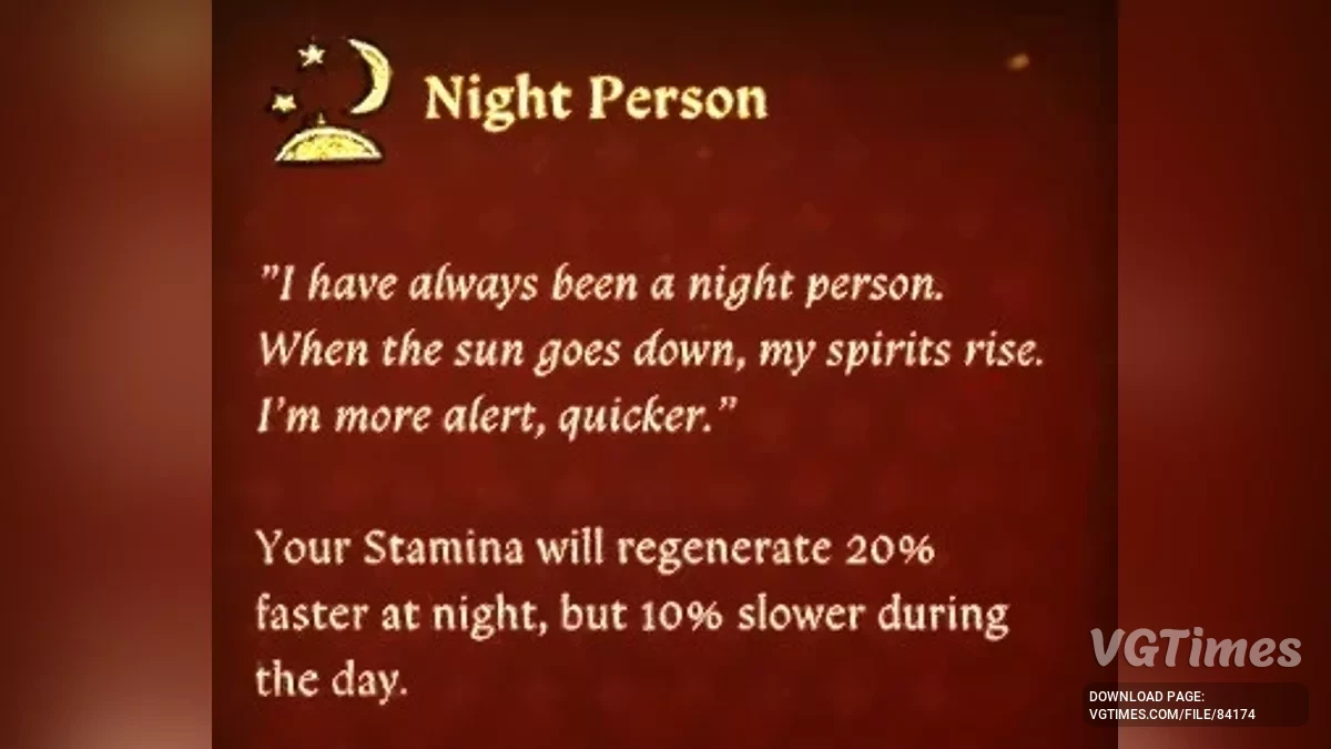 Kingdom Come: Deliverance 2 — Perk „Nocna postać”