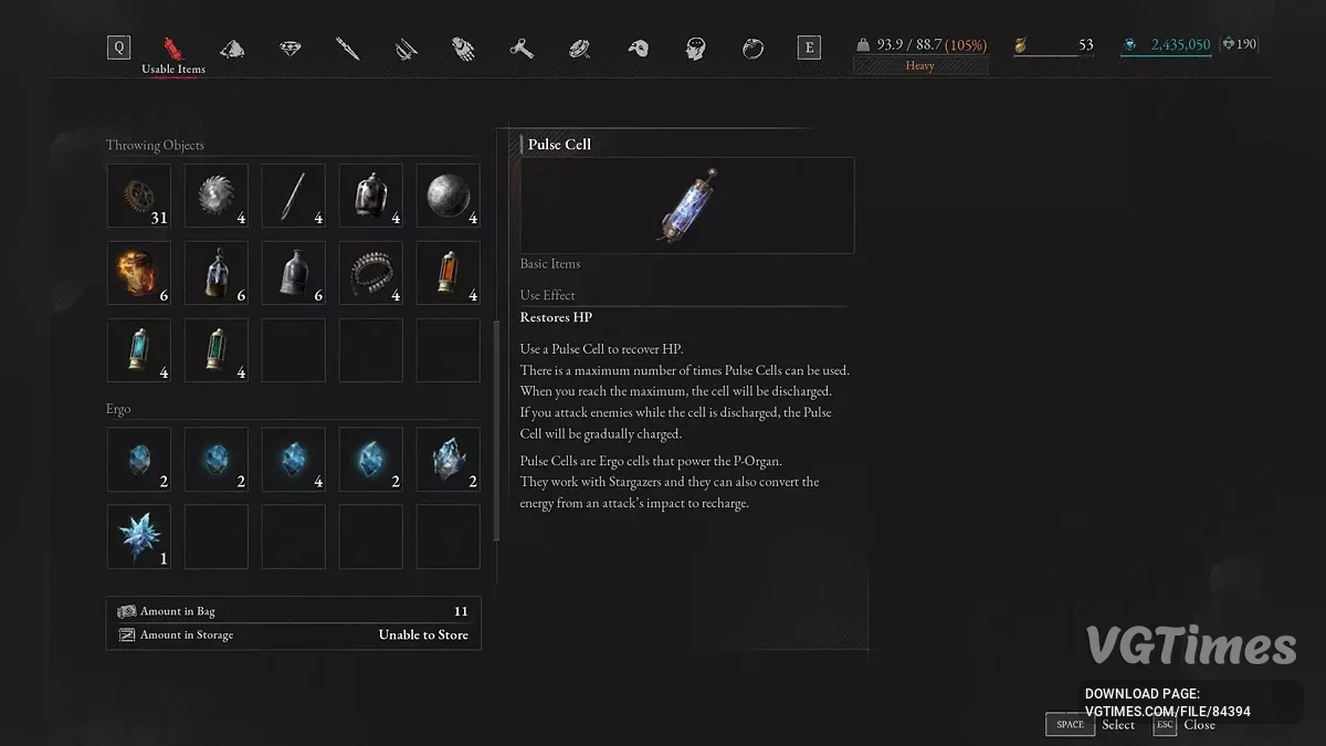 Lies of P: Overture — Zakończona główna gra na poziomie 85