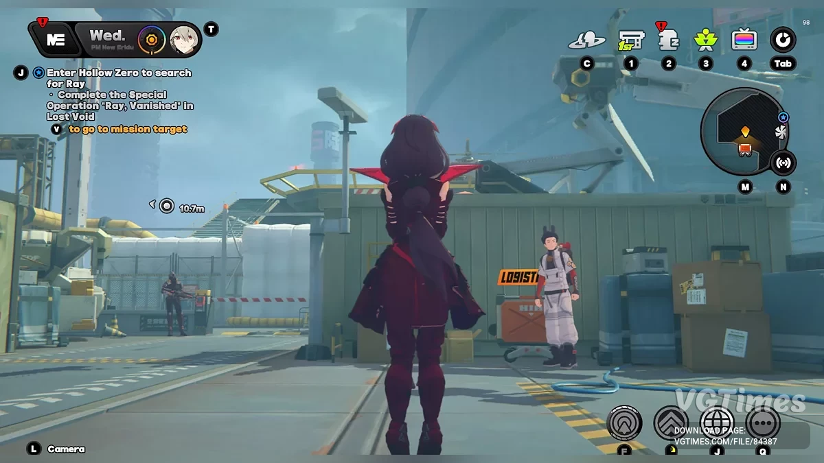 Zenless Zone Zero — Rina - A Bruxa Escarlate