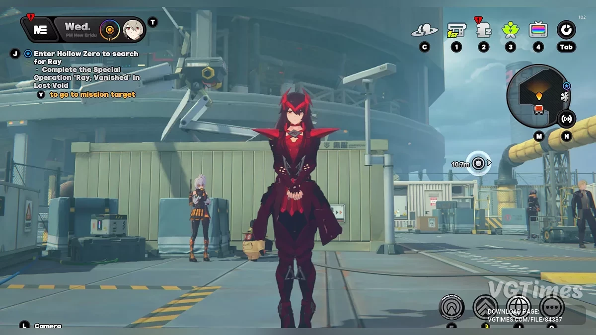 Zenless Zone Zero — Rina - A Bruxa Escarlate