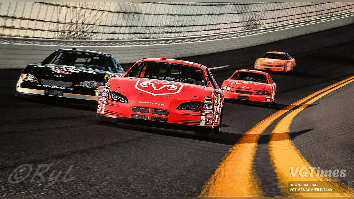 BeamNG.drive — Автомобілі Nascar покоління 4 від Ryl v1.0 (0.35.x)