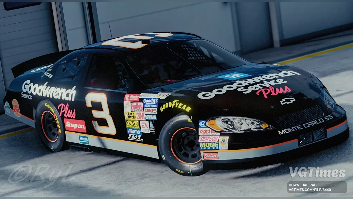 BeamNG.drive — Voitures Nascar de génération 4 de Ryl v1.0 (0.35.x)
