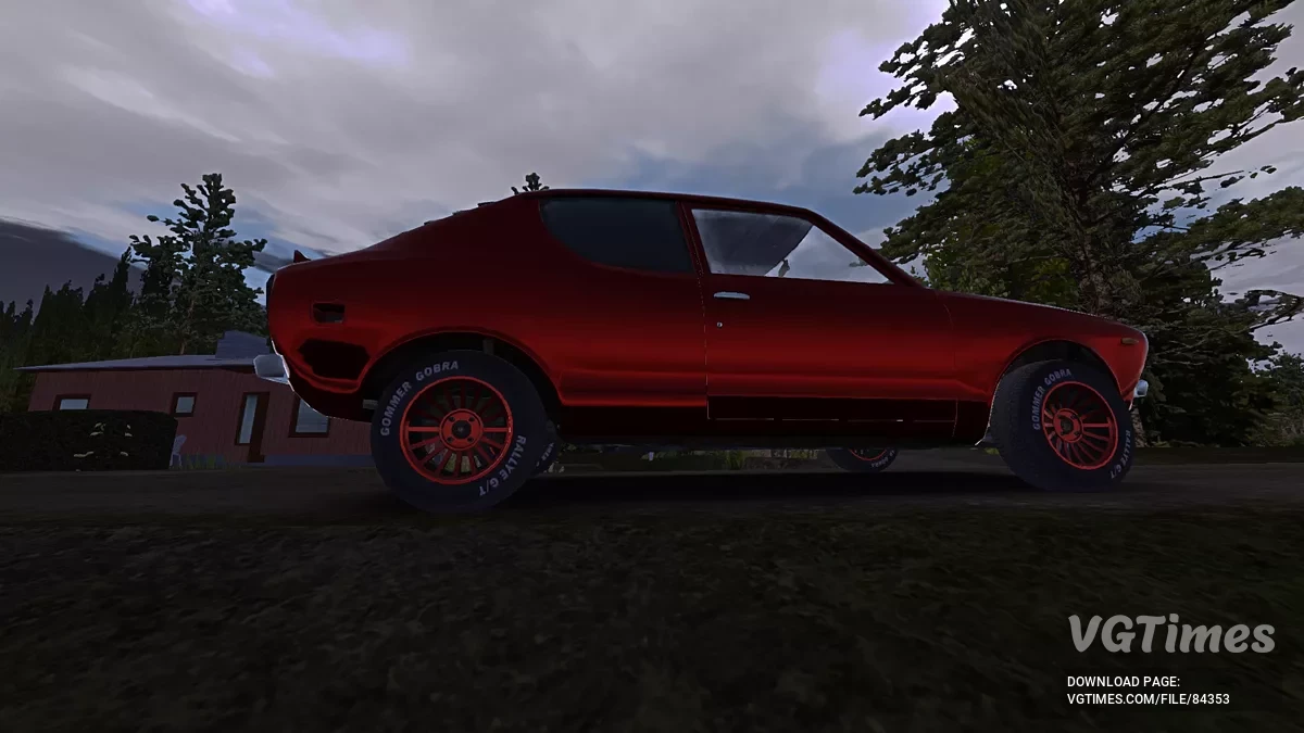 My Summer Car — Czerwona Satsuma, tuning i numery są dostępne